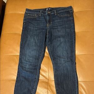 GAP Women's Dark Blue Skinny Jeans